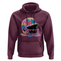 Funny Baseball Helmet Ice Cream Baseball Drip Hoodie - Wonder Print Shop