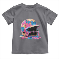 Funny Baseball Helmet Ice Cream Baseball Drip Toddler T Shirt - Wonder Print Shop