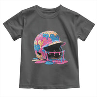 Funny Baseball Helmet Ice Cream Baseball Drip Toddler T Shirt - Wonder Print Shop