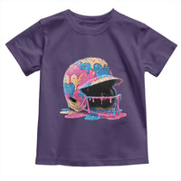Funny Baseball Helmet Ice Cream Baseball Drip Toddler T Shirt - Wonder Print Shop