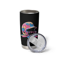 Funny Baseball Helmet Ice Cream Baseball Drip Tumbler Cup - Wonder Print Shop