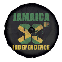Jamaica 63rd Independence Spare Tire Cover Jamaican Pride - Wonder Print Shop