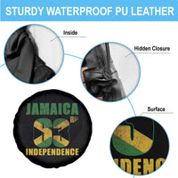 Jamaica 63rd Independence Spare Tire Cover Jamaican Pride - Wonder Print Shop