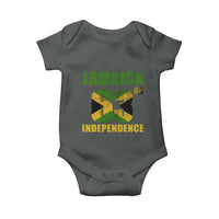 Jamaica 63rd Independence Baby Onesie Jamaican Pride - Wonder Print Shop
