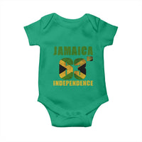 Jamaica 63rd Independence Baby Onesie Jamaican Pride - Wonder Print Shop