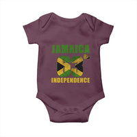 Jamaica 63rd Independence Baby Onesie Jamaican Pride - Wonder Print Shop