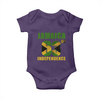 Jamaica 63rd Independence Baby Onesie Jamaican Pride - Wonder Print Shop