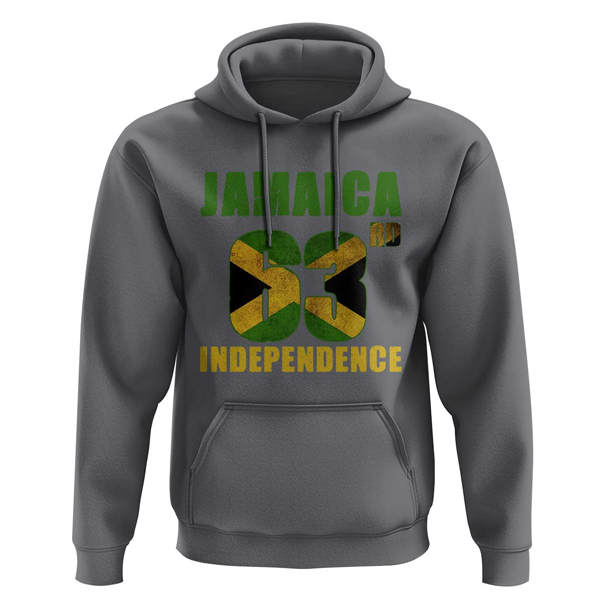 Jamaica 63rd Independence Hoodie Jamaican Pride - Wonder Print Shop