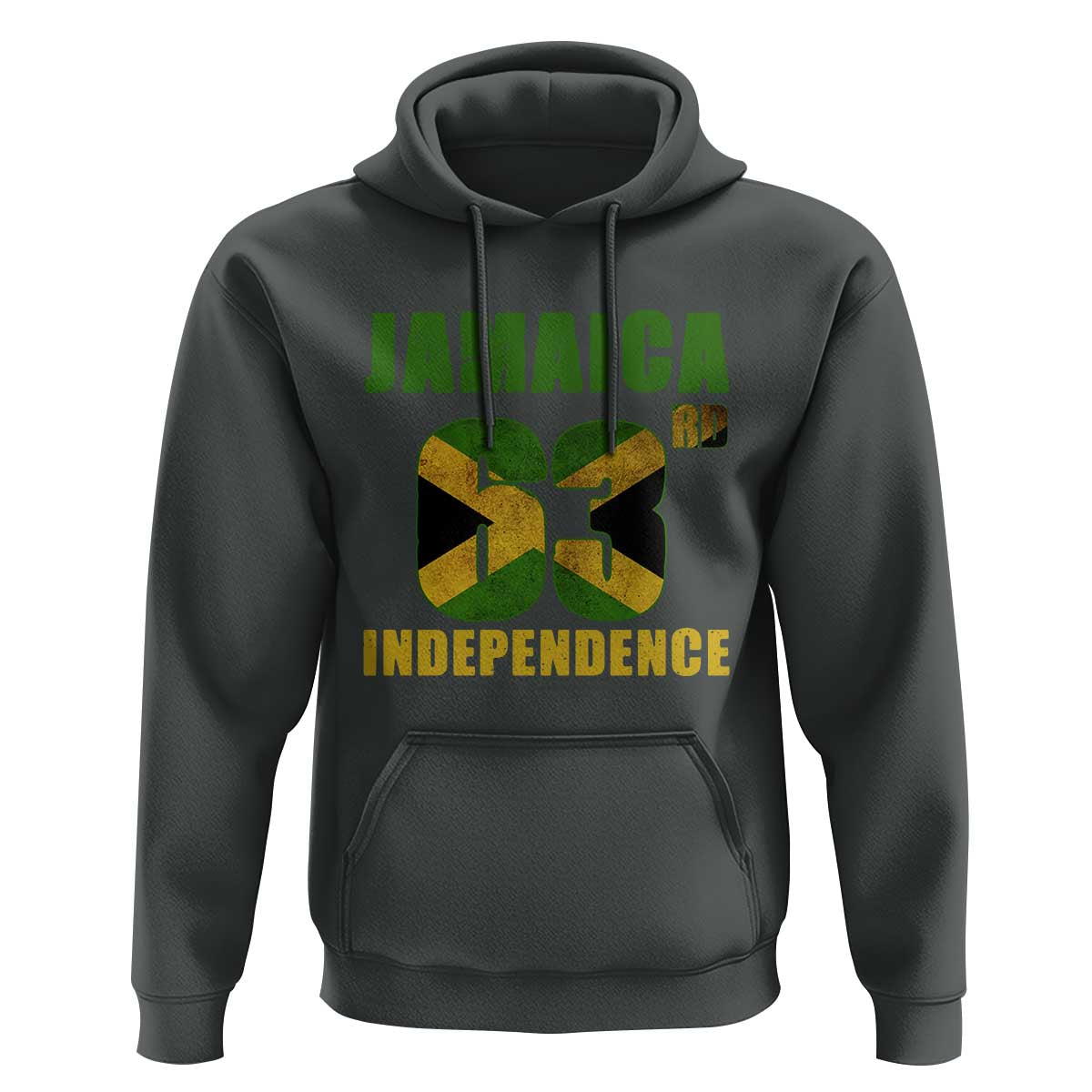 Jamaica 63rd Independence Hoodie Jamaican Pride - Wonder Print Shop
