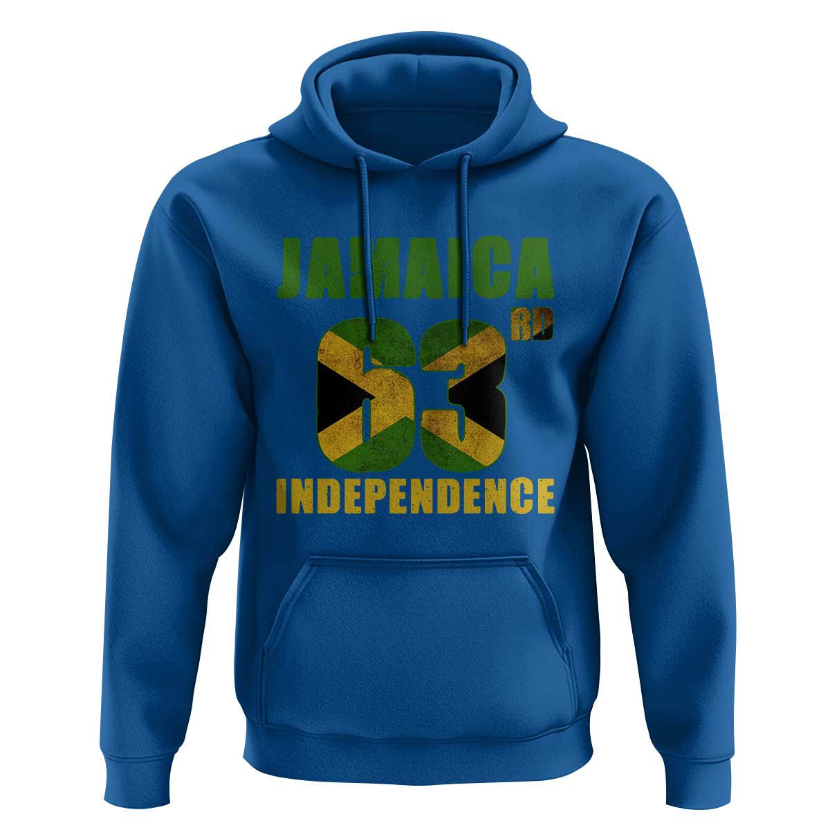 Jamaica 63rd Independence Hoodie Jamaican Pride - Wonder Print Shop