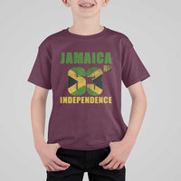 Jamaica 63rd Independence T Shirt For Kid Jamaican Pride - Wonder Print Shop