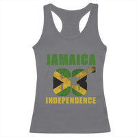 Jamaica 63rd Independence Racerback Tank Top Jamaican Pride - Wonder Print Shop