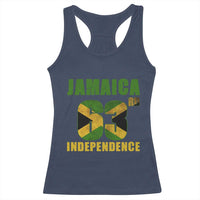 Jamaica 63rd Independence Racerback Tank Top Jamaican Pride - Wonder Print Shop