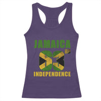 Jamaica 63rd Independence Racerback Tank Top Jamaican Pride - Wonder Print Shop