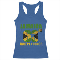 Jamaica 63rd Independence Racerback Tank Top Jamaican Pride - Wonder Print Shop