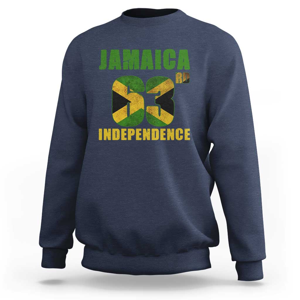 Jamaica 63rd Independence Sweatshirt Jamaican Pride - Wonder Print Shop