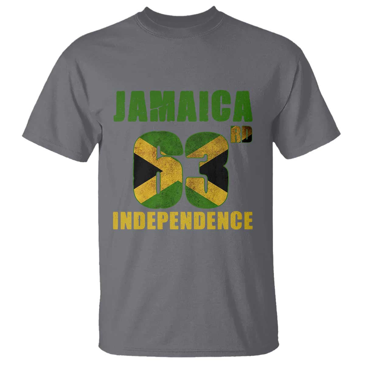 Jamaica 63rd Independence T Shirt Jamaican Pride - Wonder Print Shop