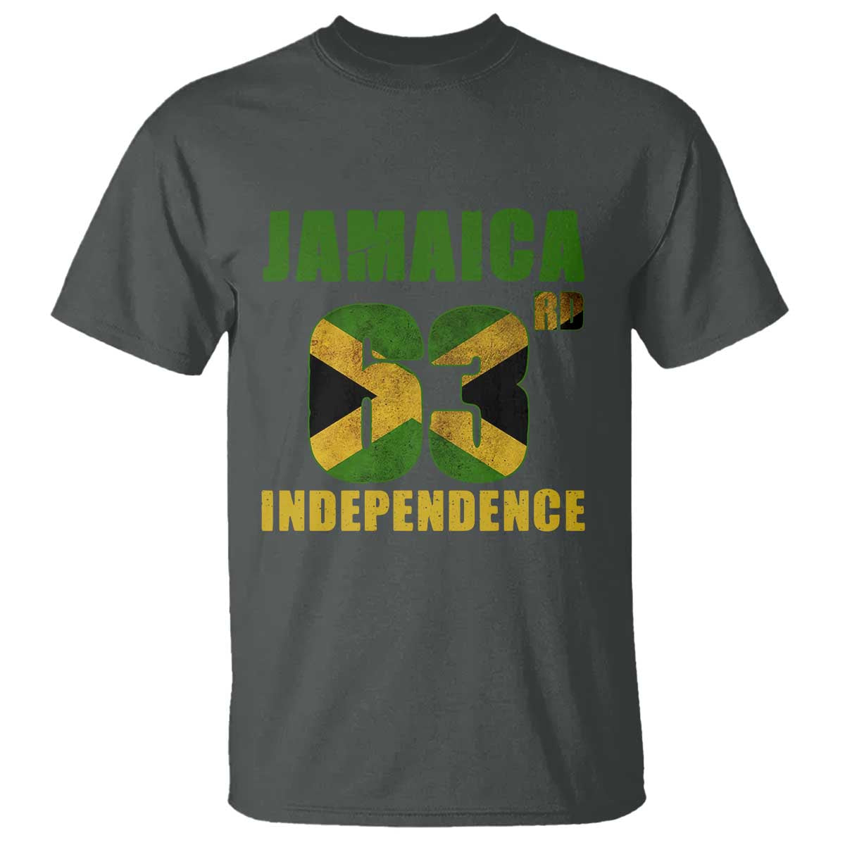 Jamaica 63rd Independence T Shirt Jamaican Pride - Wonder Print Shop