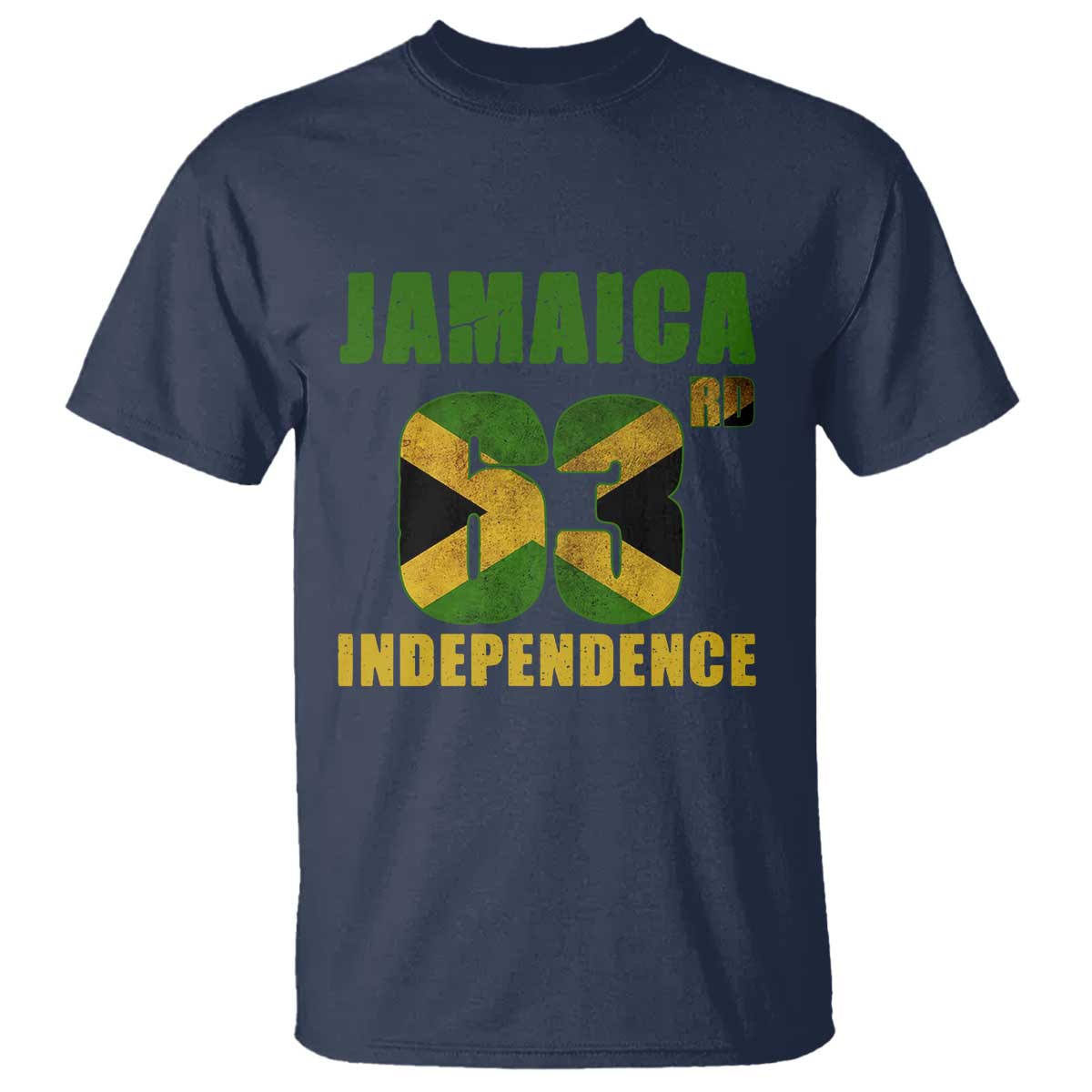 Jamaica 63rd Independence T Shirt Jamaican Pride - Wonder Print Shop