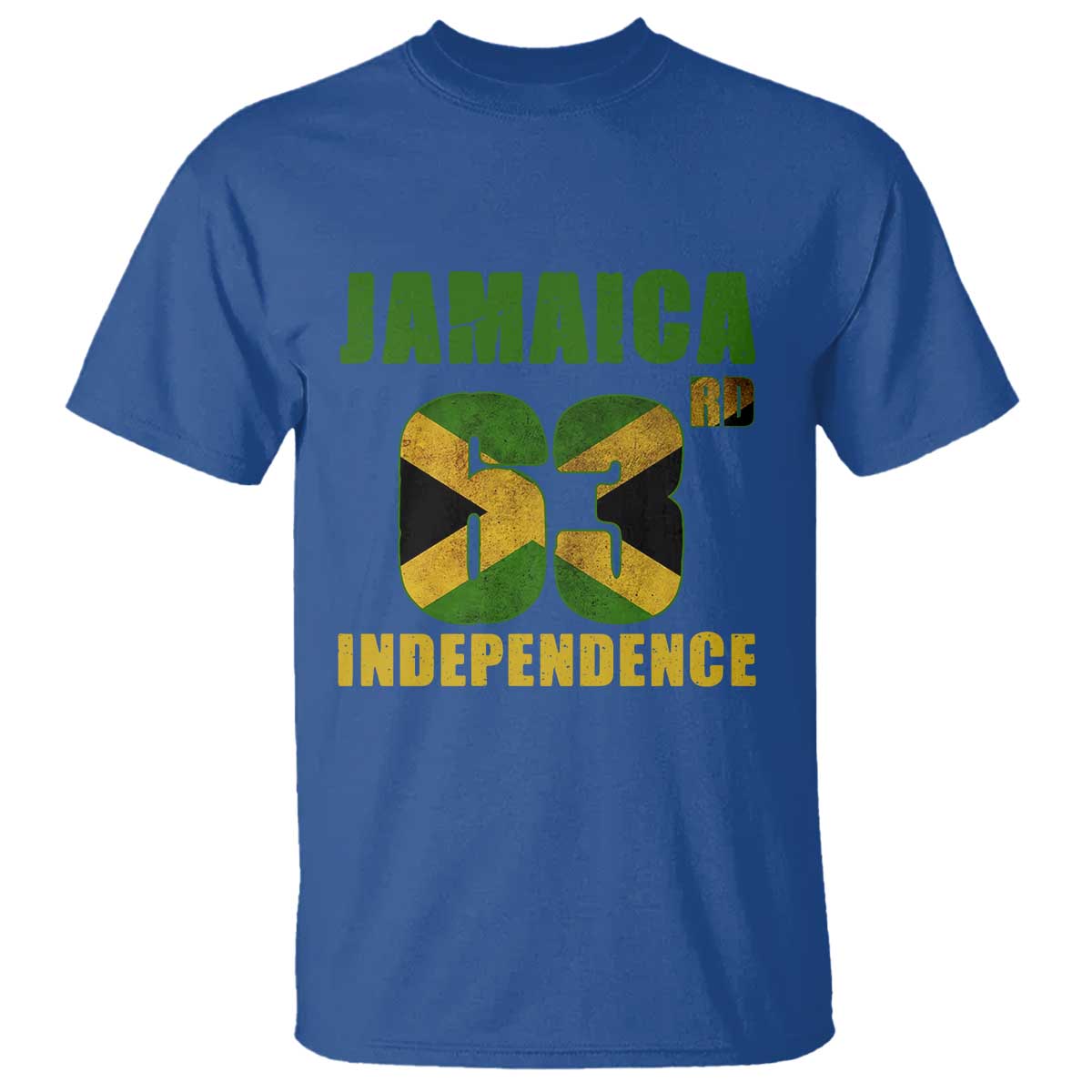 Jamaica 63rd Independence T Shirt Jamaican Pride - Wonder Print Shop