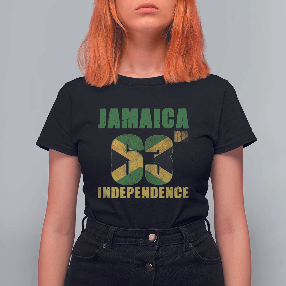 Jamaica 63rd Independence T Shirt For Women Jamaican Pride - Wonder Print Shop
