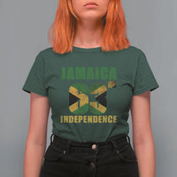 Jamaica 63rd Independence T Shirt For Women Jamaican Pride - Wonder Print Shop