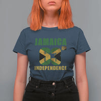 Jamaica 63rd Independence T Shirt For Women Jamaican Pride - Wonder Print Shop