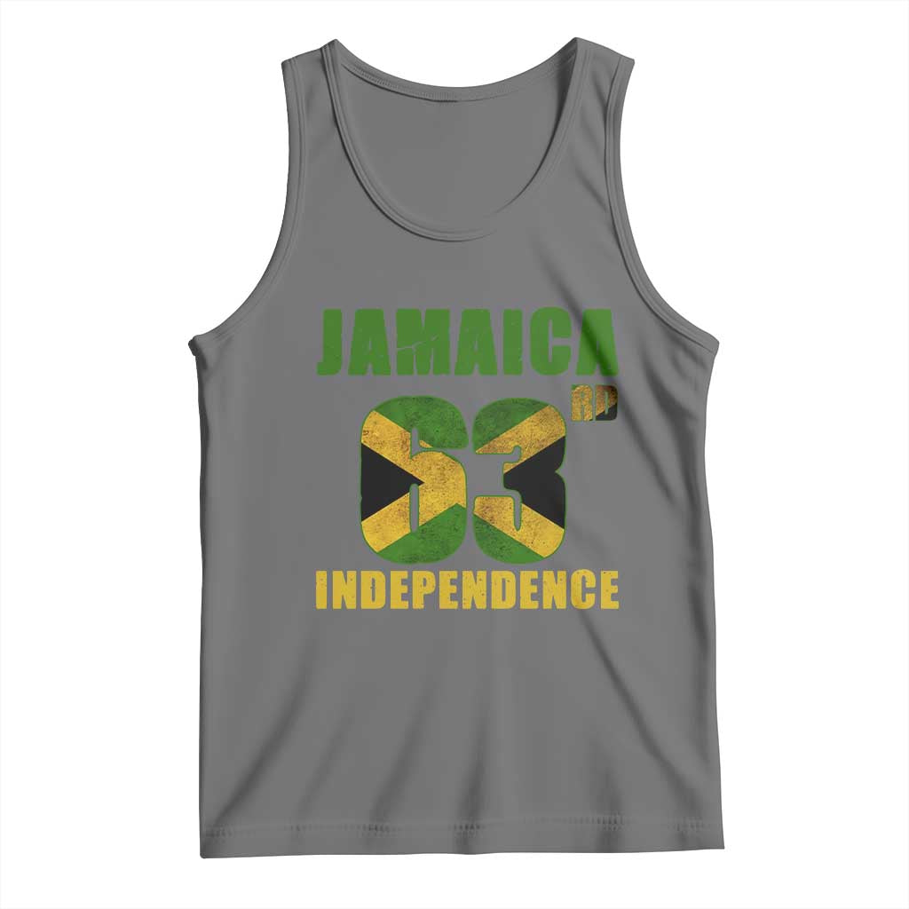 Jamaica 63rd Independence Tank Top Jamaican Pride - Wonder Print Shop