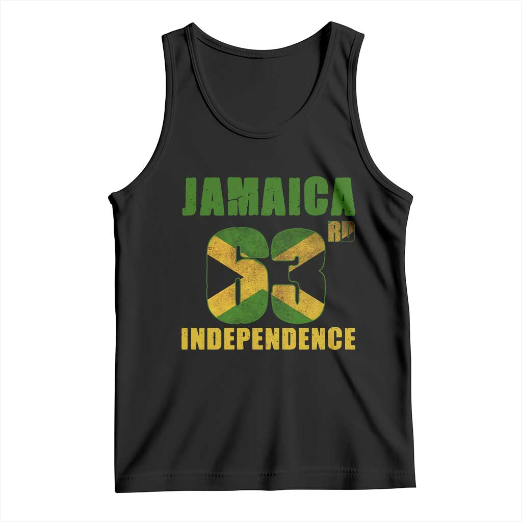 Jamaica 63rd Independence Tank Top Jamaican Pride - Wonder Print Shop