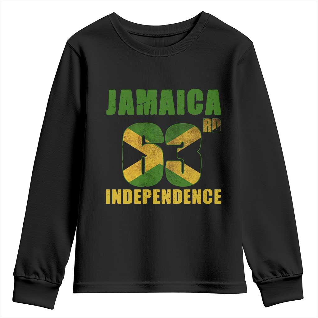 Jamaica 63rd Independence Youth Sweatshirt Jamaican Pride - Wonder Print Shop