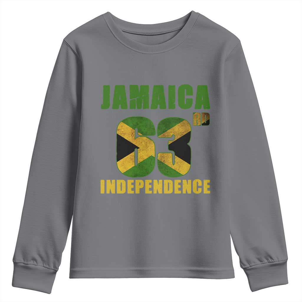 Jamaica 63rd Independence Youth Sweatshirt Jamaican Pride - Wonder Print Shop
