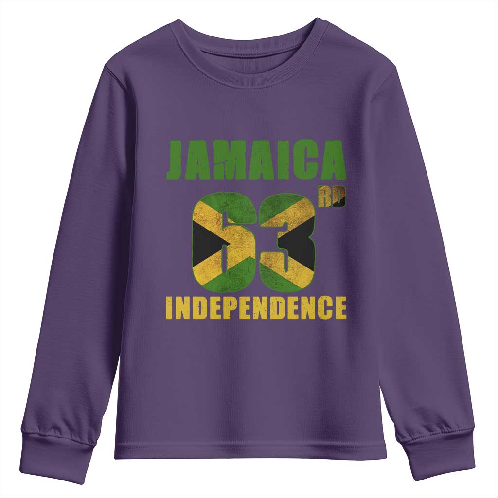 Jamaica 63rd Independence Youth Sweatshirt Jamaican Pride - Wonder Print Shop
