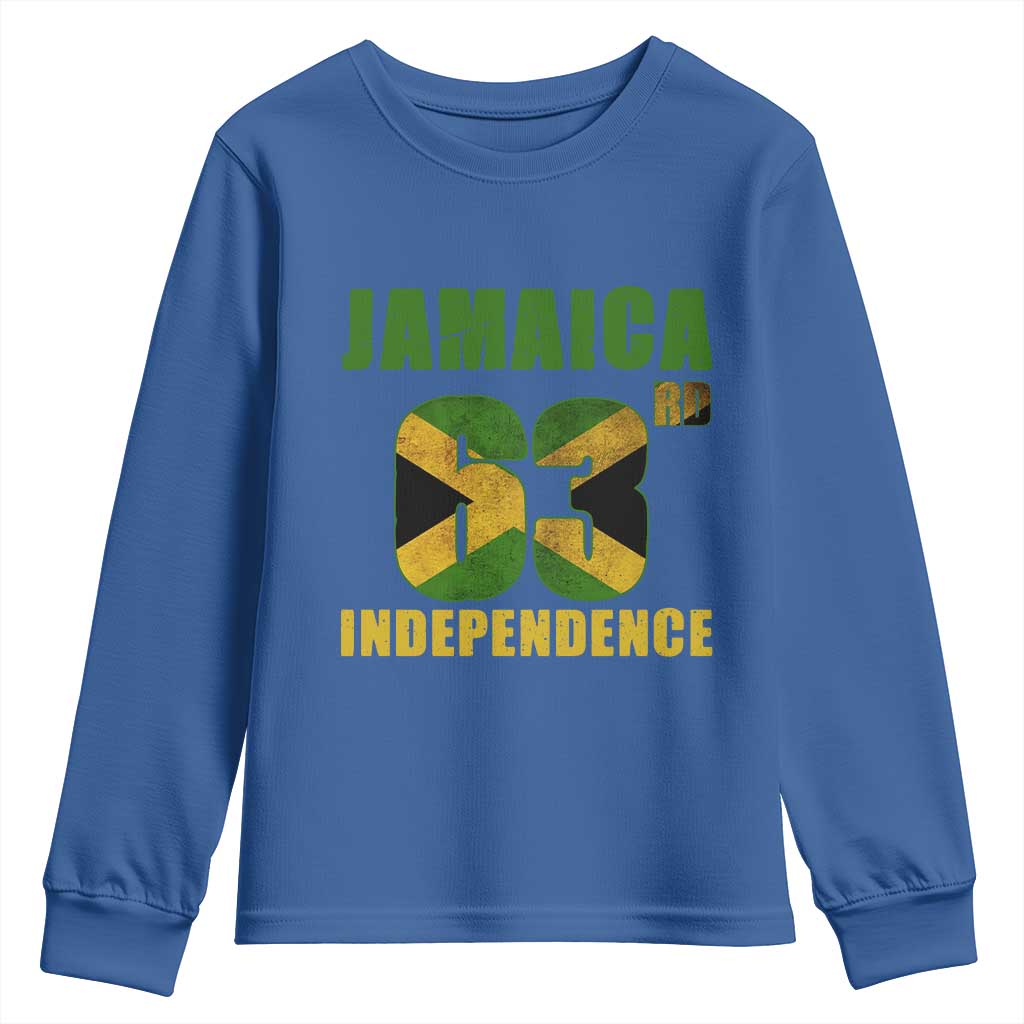 Jamaica 63rd Independence Youth Sweatshirt Jamaican Pride - Wonder Print Shop