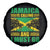 Funny Jamaica Is Calling And I Must Go Spare Tire Cover Jamaican Flag Travel - Wonder Print Shop