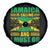 Funny Jamaica Is Calling And I Must Go Spare Tire Cover Jamaican Flag Travel - Wonder Print Shop