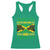 Funny Jamaica Is Calling And I Must Go Racerback Tank Top Jamaican Flag Travel - Wonder Print Shop