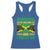 Funny Jamaica Is Calling And I Must Go Racerback Tank Top Jamaican Flag Travel - Wonder Print Shop