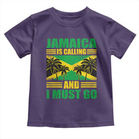 Funny Jamaica Is Calling And I Must Go Toddler T Shirt Jamaican Flag Travel - Wonder Print Shop