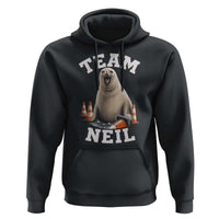 Team Neil The Seal Hoodie Funny Tasmania Elephant Seal with Traffic Cone