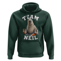 Team Neil The Seal Hoodie Funny Tasmania Elephant Seal with Traffic Cone
