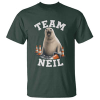 Team Neil The Seal T Shirt Funny Tasmania Elephant Seal with Traffic Cone