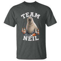 Team Neil The Seal T Shirt Funny Tasmania Elephant Seal with Traffic Cone