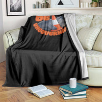 Neil The Seal Be Ungovernable Throw Blanket Funny Tasmania Elephant Seal Road