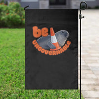 Neil The Seal Be Ungovernable Garden Flag Funny Tasmania Elephant Seal Road