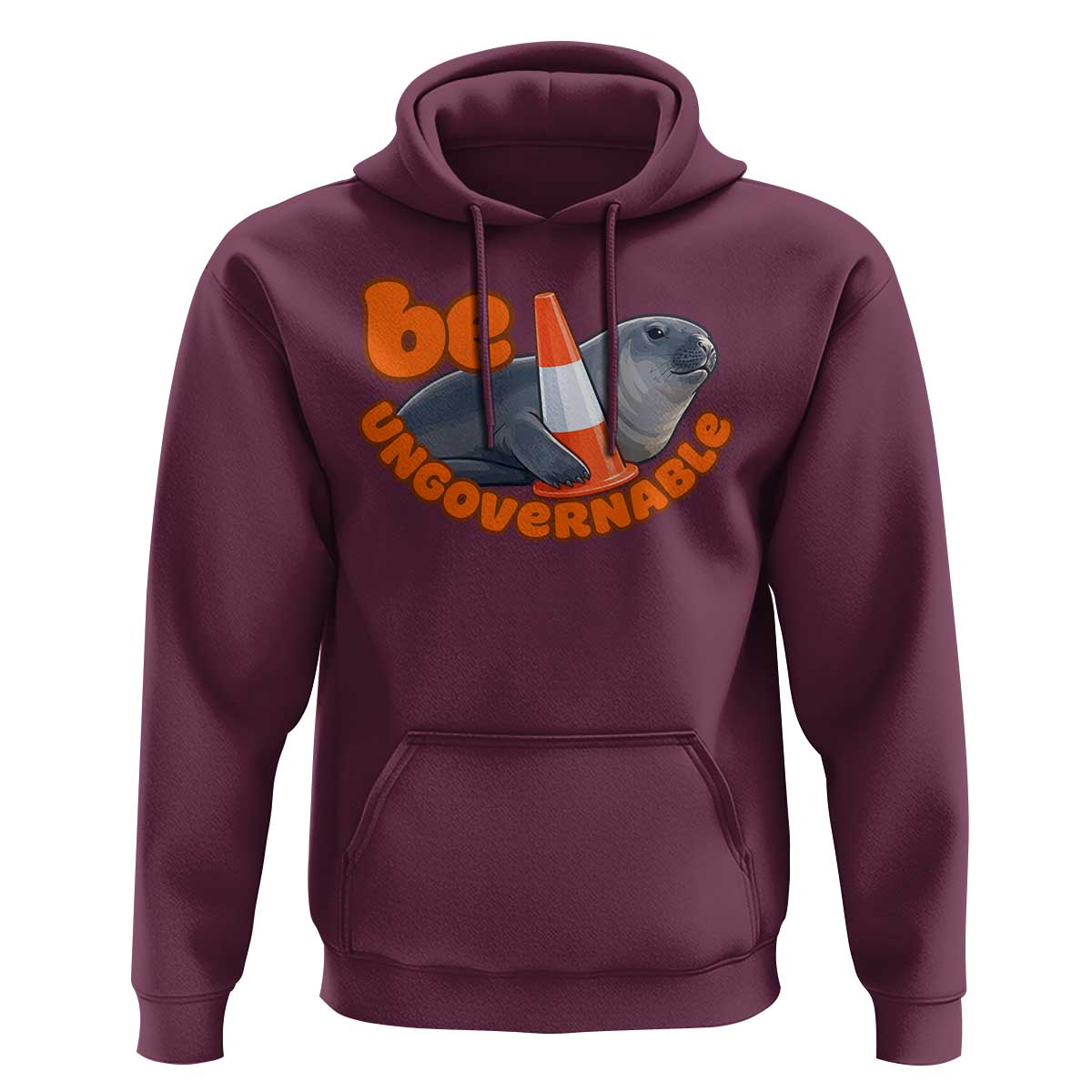 Neil The Seal Be Ungovernable Hoodie Funny Tasmania Elephant Seal Road