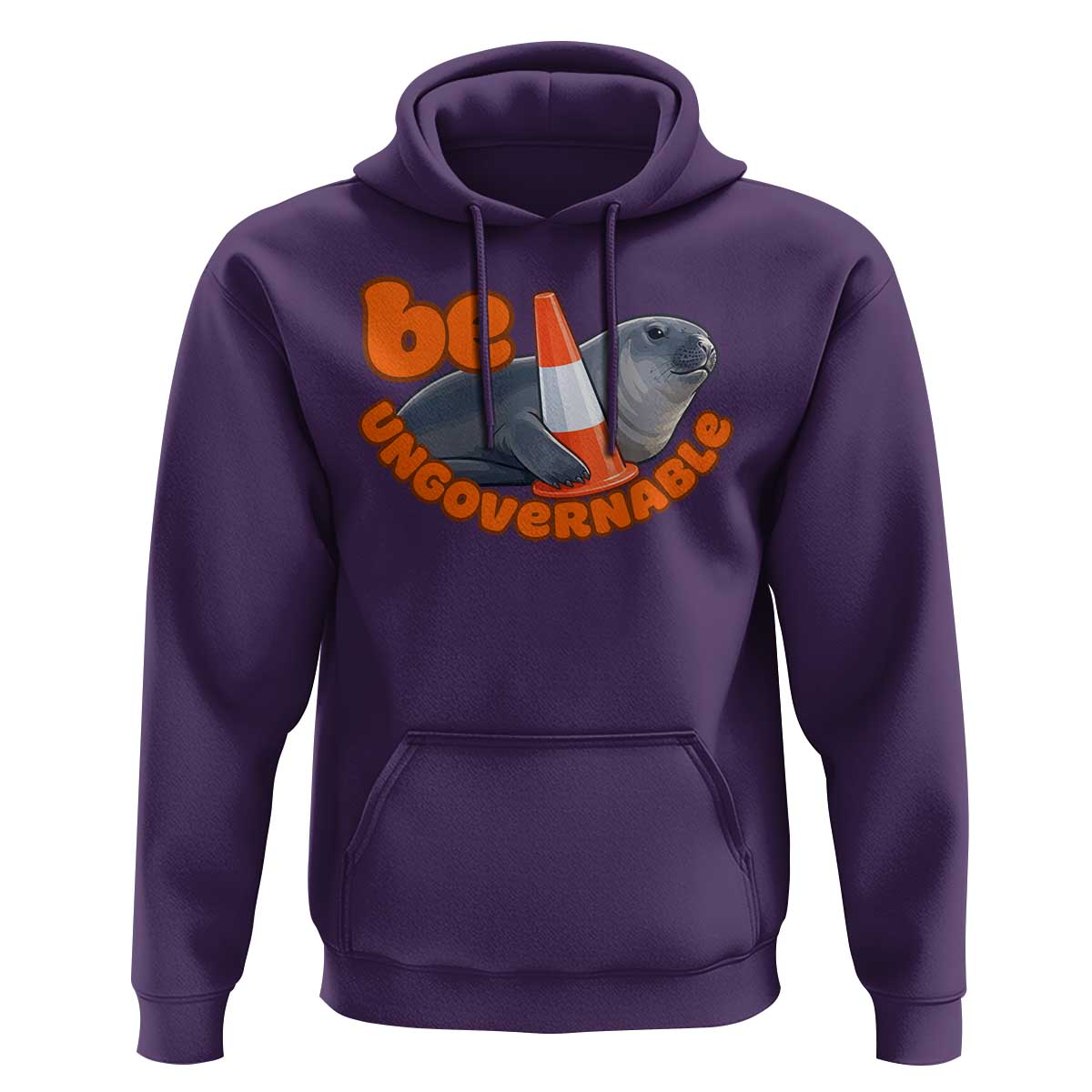 Neil The Seal Be Ungovernable Hoodie Funny Tasmania Elephant Seal Road