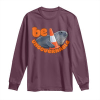 Neil The Seal Be Ungovernable Long Sleeve Shirt Funny Tasmania Elephant Seal Road