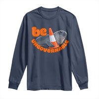 Neil The Seal Be Ungovernable Long Sleeve Shirt Funny Tasmania Elephant Seal Road