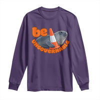 Neil The Seal Be Ungovernable Long Sleeve Shirt Funny Tasmania Elephant Seal Road