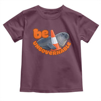 Neil The Seal Be Ungovernable Toddler T Shirt Funny Tasmania Elephant Seal Road